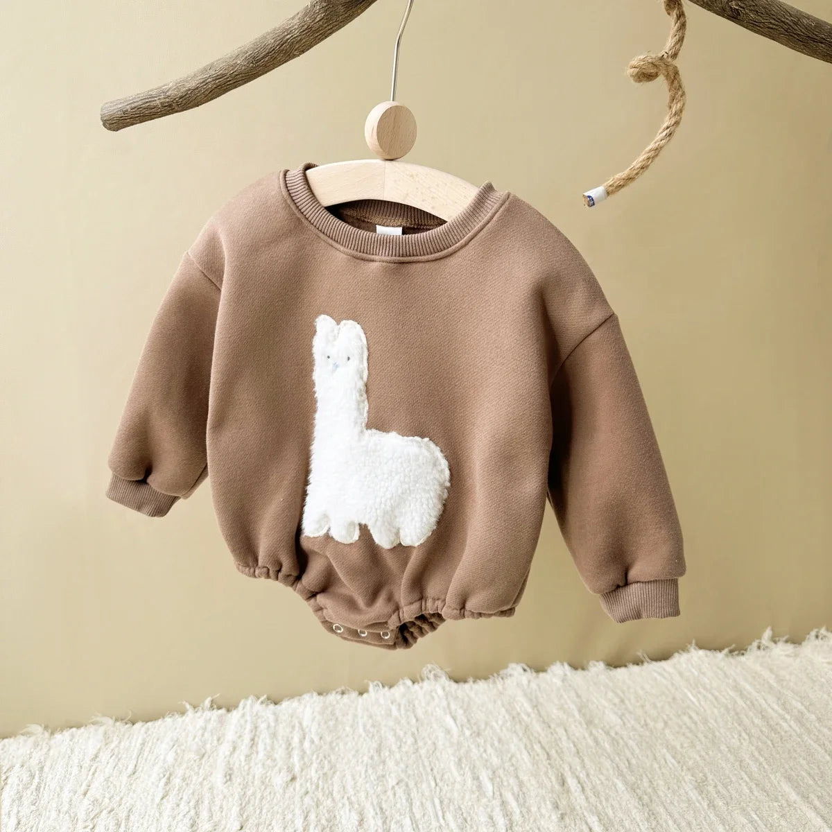 2024 Ins Baby Girls Clothes Fleece Animal Hooded Rompers Baby Boys Toddler Outfits Bodysuit Warm Baby Jumpsuit Autumn Winter