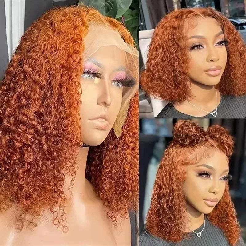 Fashionable Short Curly African Hair Wig Natural Lace Front Wig Full Head Coverage Hair Extensions Popular Selling