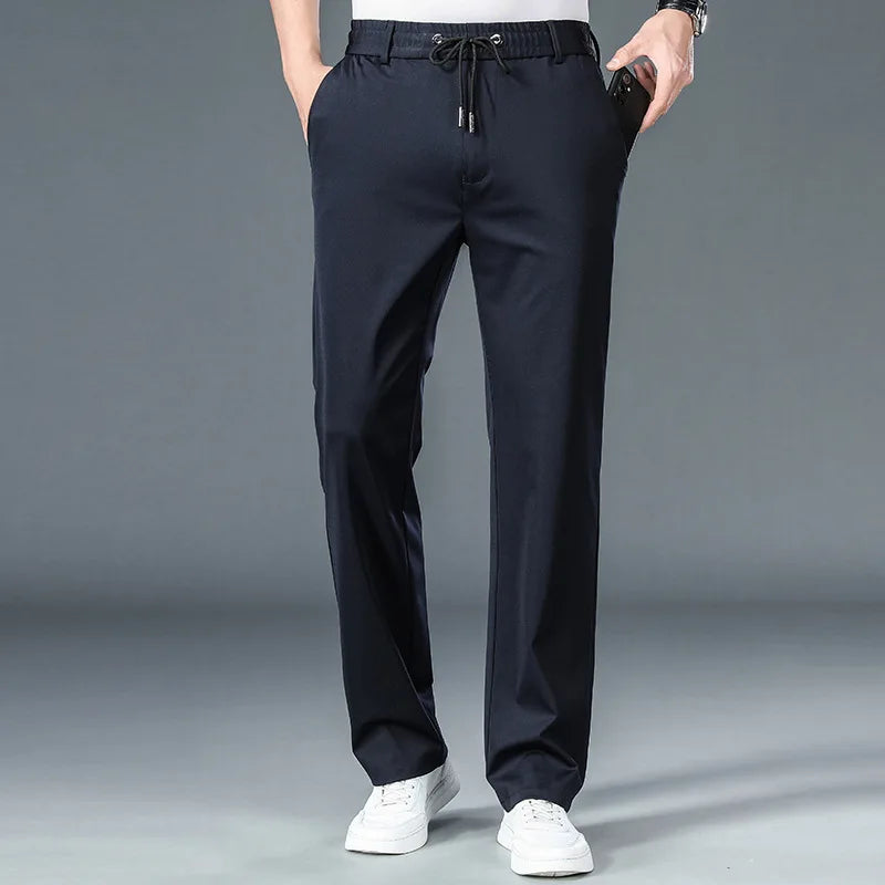 Winter 10XL Oversize Men's Formal Pants Trousers For Men Casual Dress Tailoring Clothes Social Suit Clothing Slacks Pants Mens