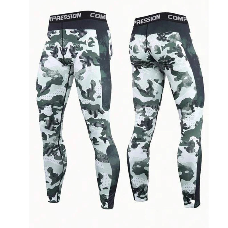 Men's Compression Pants Men Sportswear Training Legging Gym Skinny Trousers Tights Bottoms Jogging Sweatpants Running Pants Men