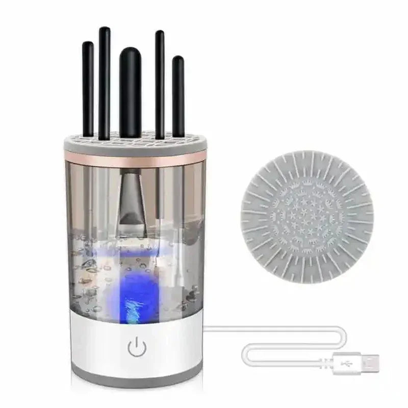 3 In 1 Makeup brush cleaner USB plug-in lazy electric makeup brush cleaner Makeup brush washing and drying machine