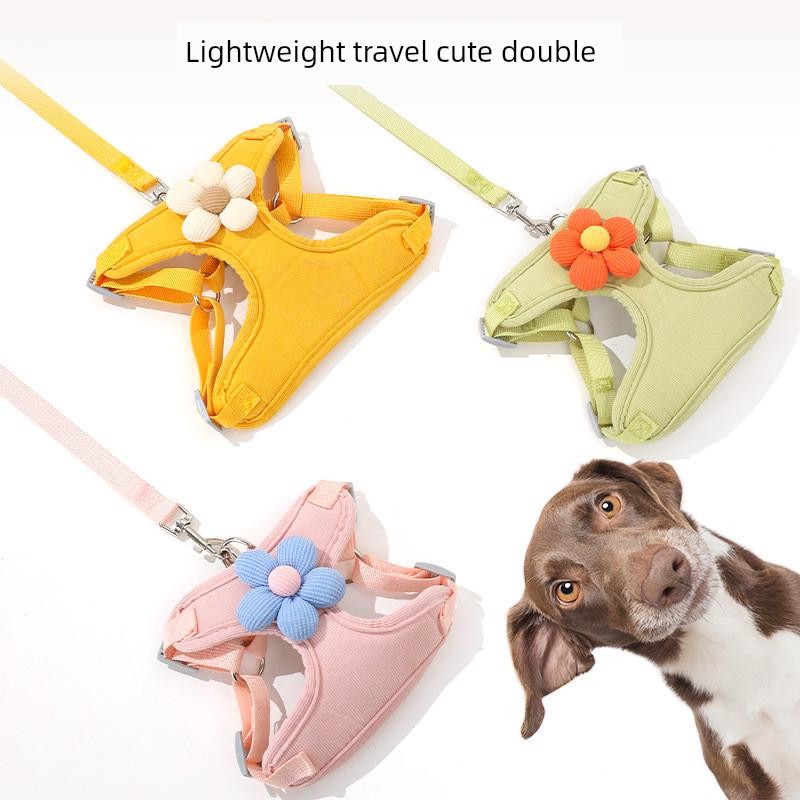 Pipi Taopetal Chest Strap Pet Hand Holding Rope Cat Puppy Dog Leash Traction Supplies Dog Traction