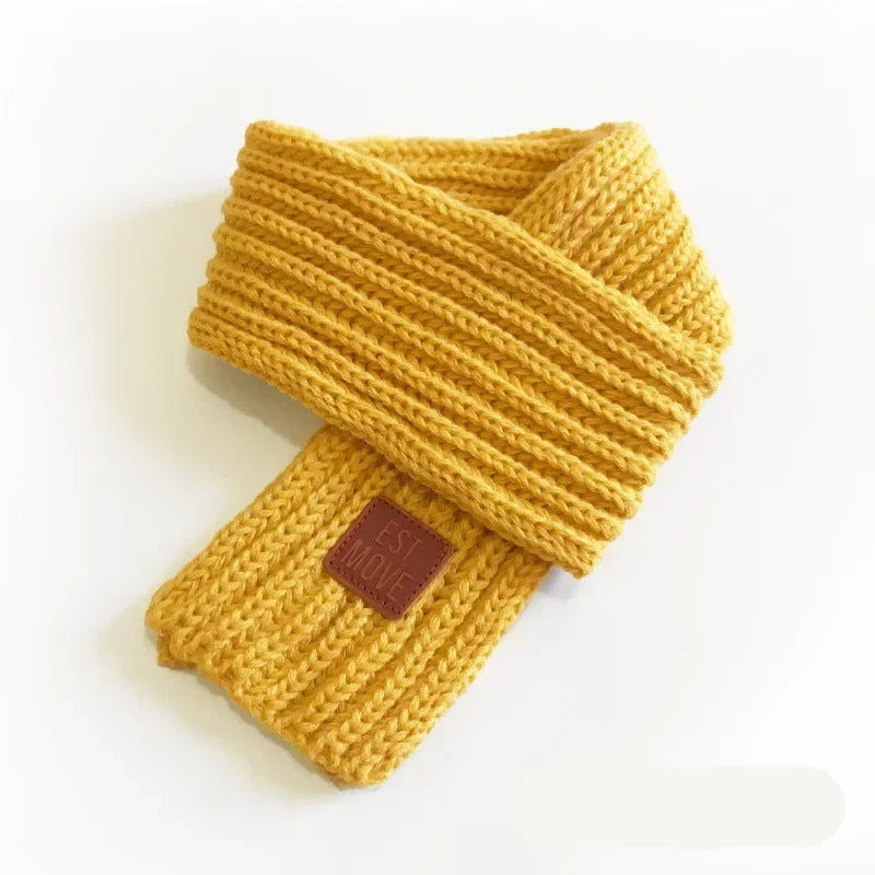Kids Scarf Boys Girls Baby Winter Warm Scarf Women Knit Shawl Scarf Children Neck Collar Keep Warm Accessories Cheap Parent