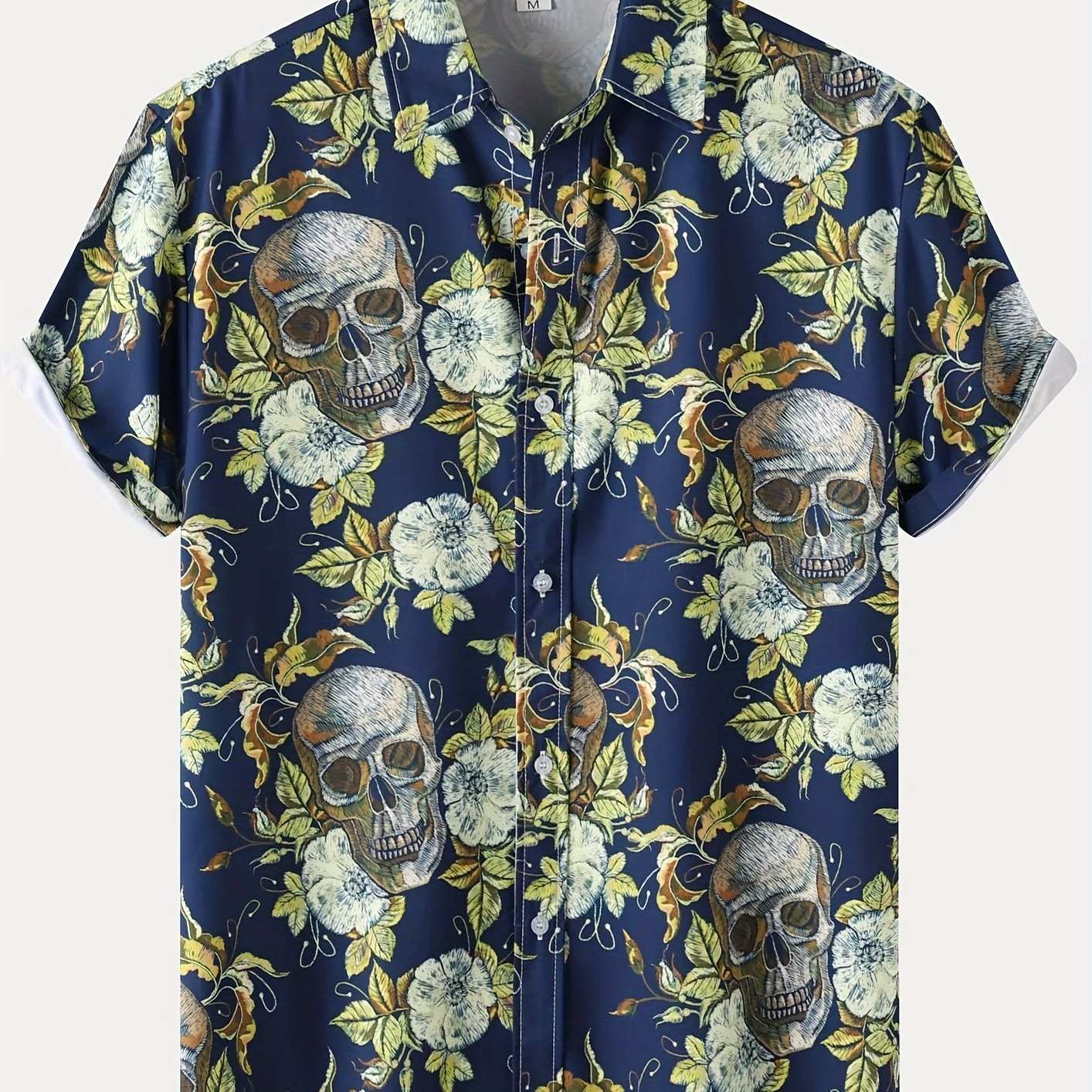 Autumn Breeze Short Sleeve Shirt - Vibrant Autumn-Inspired Print Design for Men, Perfect for Casual Wear - Latest 2022 Fashion Trend, Unique Halloween-Themed Design