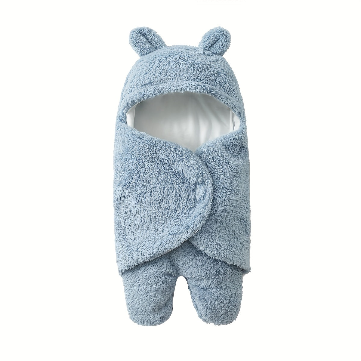 Newborn Winter Fleece Teddy Bear Ultra Soft Swaddle - Cozy & Warm - For Christmas, Halloween, Thanksgiving Day - Perfect Gift for Baby Boys & Girls - Suitable for Winter