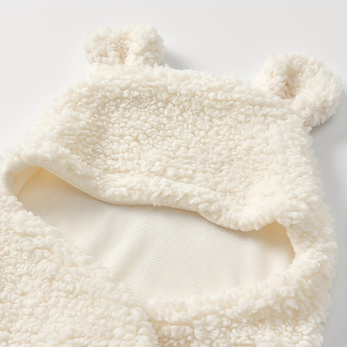 Newborn Winter Fleece Teddy Bear Ultra Soft Swaddle - Cozy & Warm - For Christmas, Halloween, Thanksgiving Day - Perfect Gift for Baby Boys & Girls - Suitable for Winter