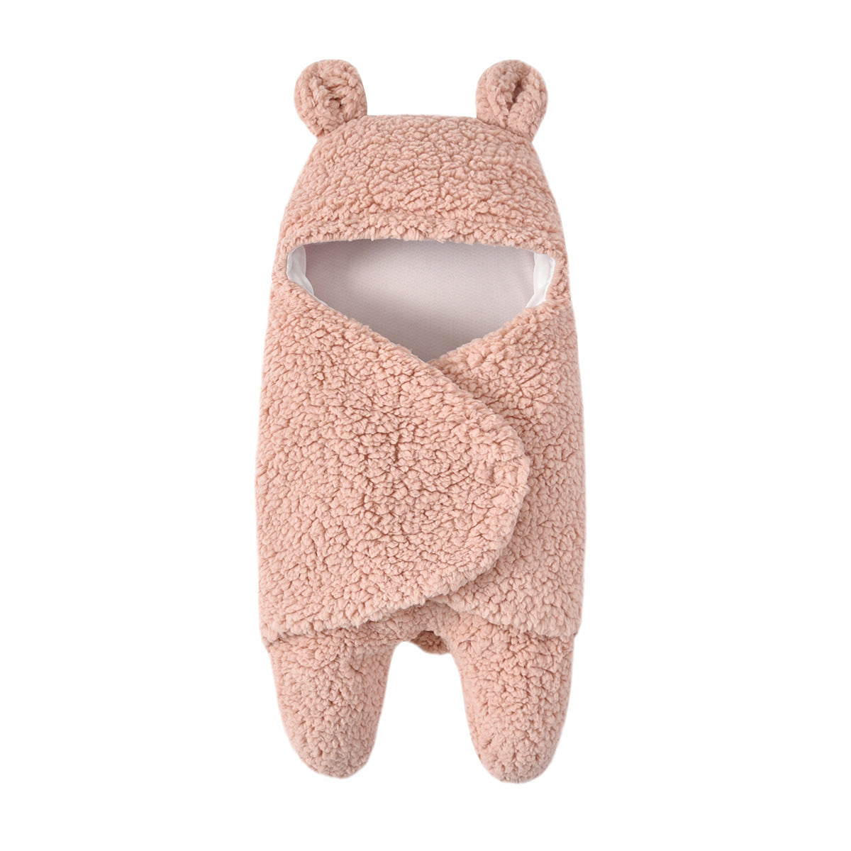 Newborn Winter Fleece Teddy Bear Ultra Soft Swaddle - Cozy & Warm - For Christmas, Halloween, Thanksgiving Day - Perfect Gift for Baby Boys & Girls - Suitable for Winter