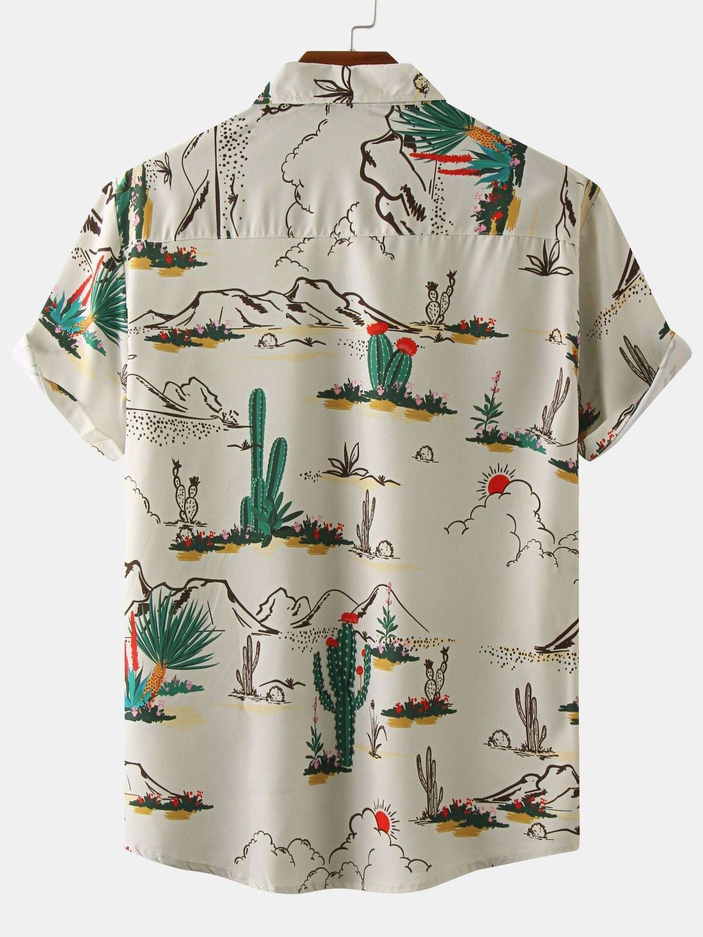 2022 New Arrival - Mens Trendy Graphic Print Casual Shirt - Short Sleeve, Breathable, Vibrant Designs for Stylish Everyday Wear