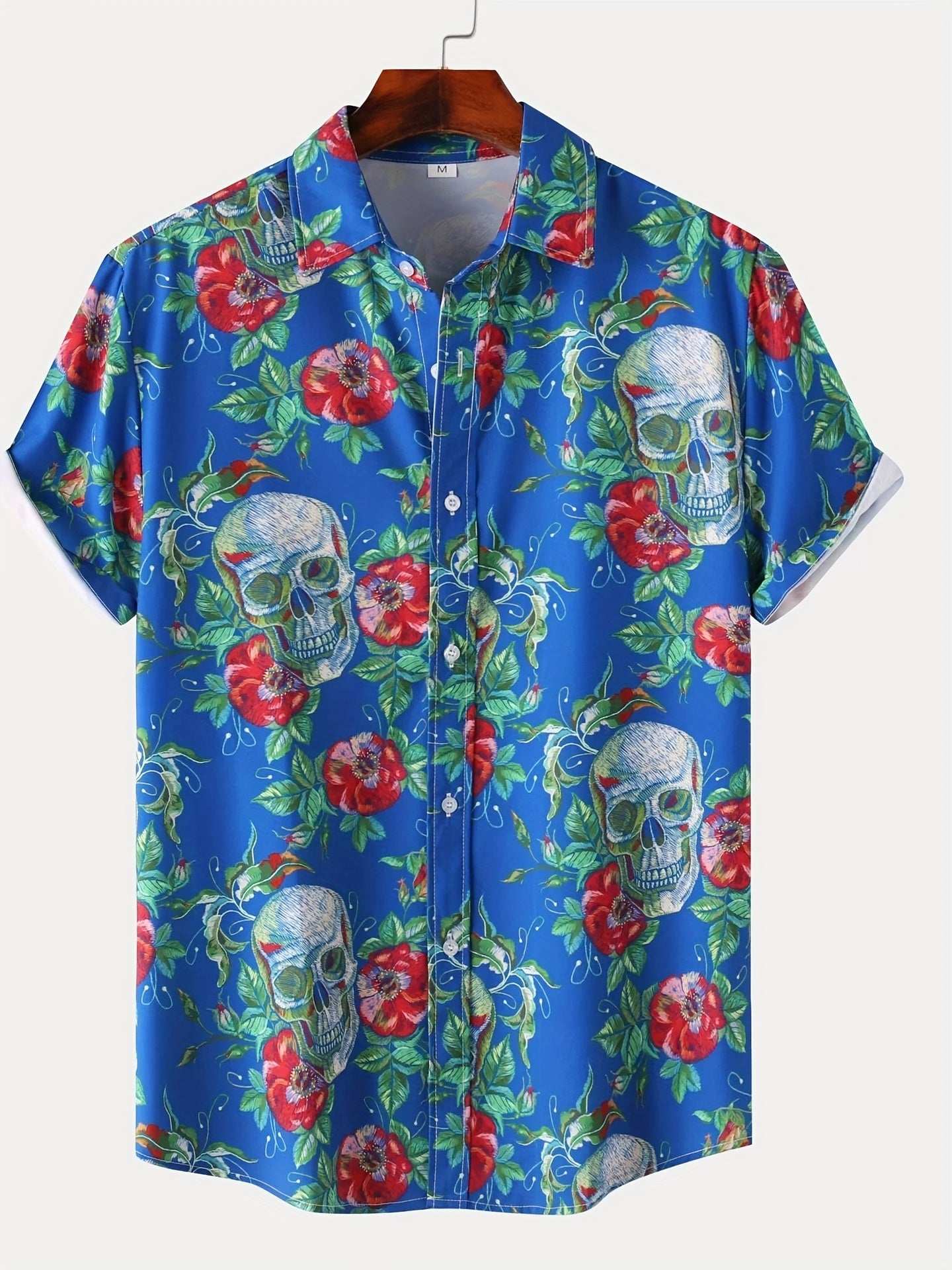 Autumn Breeze Short Sleeve Shirt - Vibrant Autumn-Inspired Print Design for Men, Perfect for Casual Wear - Latest 2022 Fashion Trend, Unique Halloween-Themed Design