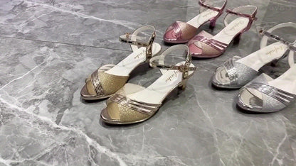 [Summer High Heels] Stylish And Comfortable British Peep-Toe Buckle High Heels | 2022 Summer New Style Fashion for Women
