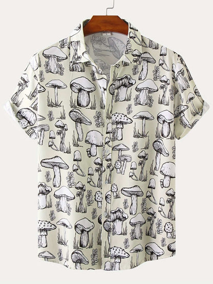 2022 New Arrival - Mens Trendy Graphic Print Casual Shirt - Short Sleeve, Breathable, Vibrant Designs for Stylish Everyday Wear