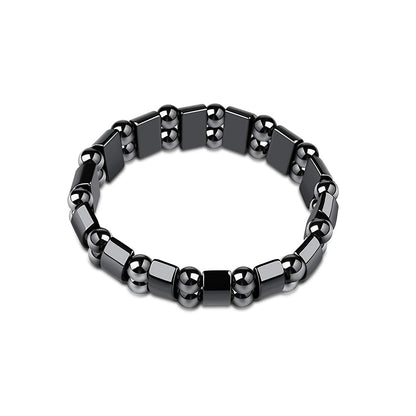 1/2/3pcs Men's Fashionable Sports Black Bracelet