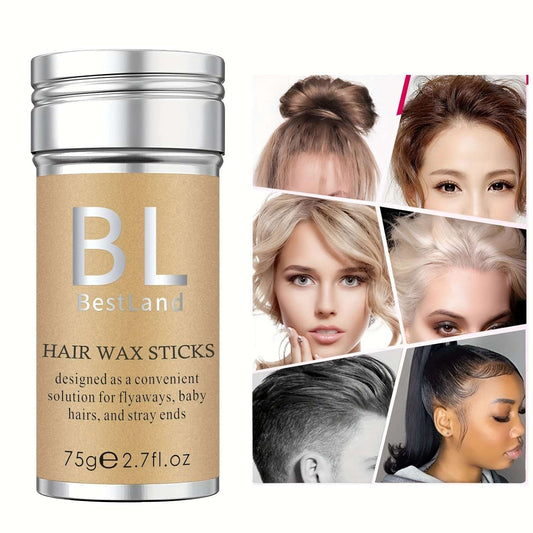 Hair Wax Stick, Flyaways Hair Stick Styling Wax For Hair Edge Control, Non-greasy Styling Wax Stick