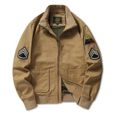 Autumn Men's Bomber Jacket Casual Male Outdoor Windbreaker Baseball Coats Fashion Retro Men Cotton Ma-1 Pilot Jackets  Clothing