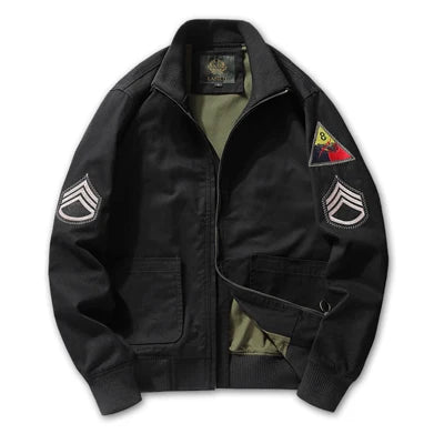 Autumn Men's Bomber Jacket Casual Male Outdoor Windbreaker Baseball Coats Fashion Retro Men Cotton Ma-1 Pilot Jackets  Clothing