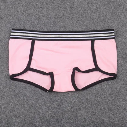 Winter Underwear Brand Quality Women Cotton Boyshort Briefs Cute Hipster Girls Sexy Lingerie Boy Shorts Boxer Casual Panties