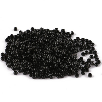 1000pcs 4.0mm nano rings beads for hair extension 13# blonde color