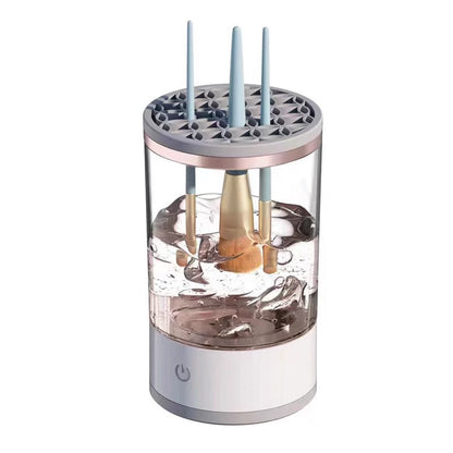 2024 New Arrival Cleanser of Makeup Brush Rechargeable Bean Bag Electric Cleaning Brush Automatic Scourer Quick-Drying Tool