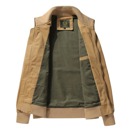 Autumn Men's Bomber Jacket Casual Male Outdoor Windbreaker Baseball Coats Fashion Retro Men Cotton Ma-1 Pilot Jackets  Clothing