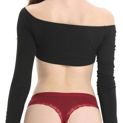 4Pcs/Set Cotton Panties Women G-string Female Underpants Sexy Lingerie M-XL Soft Seamless Underwear Low Waist Panties Intimates
