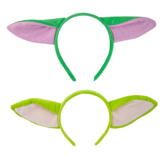 Star Wars Yoda  Animes Character Headband  Ear Hair Hoop Plush Headpiece Easter Party Cosplay Costume Prop Children's Gifts