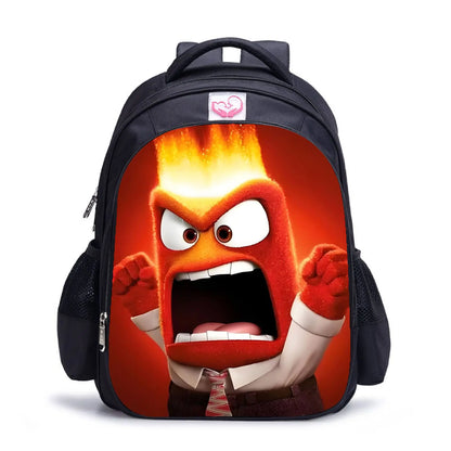 16inch Inside Out 2 Backpacks Boys Girls Cartoon Primary School Bags Orthopedic Kids Grade 1-6 Mochilas
