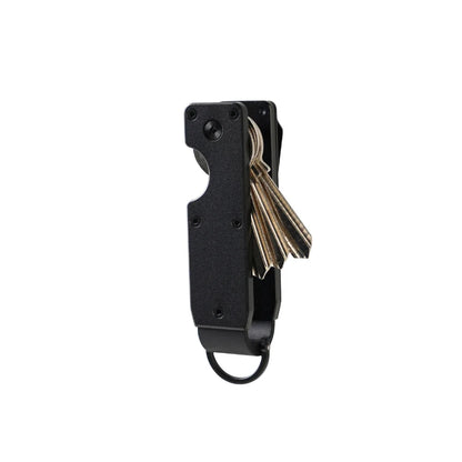 Minimalist Key Organizer Keychain, Compact Aluminum Keyholder, Holds 2-5 Keys, Business Gifts for Men and Women