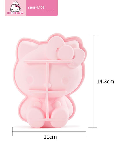 Chefmade Kitchen 4-Inch Cat Three-Dimensional Silicone Pudding Qi Feng Mousse Cake Steamed Rice Cake Ice Cream Baking Tool
