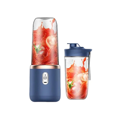 Xiaomi Portable Electric Fruit Juice Blenders 400ml Personal sized Mini Bottle Home USB rechargeable 6 Blades blender Machine