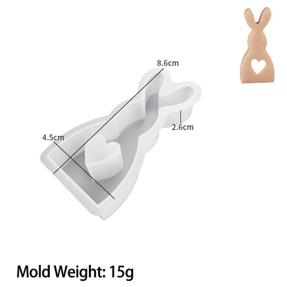 Simplicity Angel House Silicone Mold Chocolate Lollipop Cake Decor Mould Easter Rabbit Candle Resin Concrete Molds Home Decor
