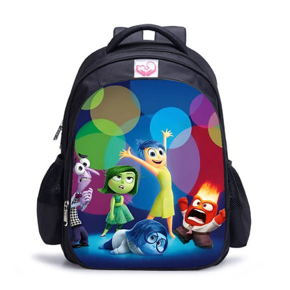 16inch Inside Out 2 Backpacks Boys Girls Cartoon Primary School Bags Orthopedic Kids Grade 1-6 Mochilas
