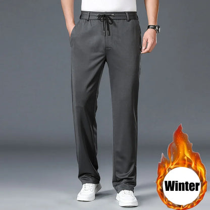 Winter 10XL Oversize Men's Formal Pants Trousers For Men Casual Dress Tailoring Clothes Social Suit Clothing Slacks Pants  Mens