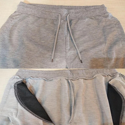 Casual Pants Men's Jogger Sweatpants Large Size Elastic Waist Sports Casual Trousers Loose Fitness Clothes Spring Thin Section