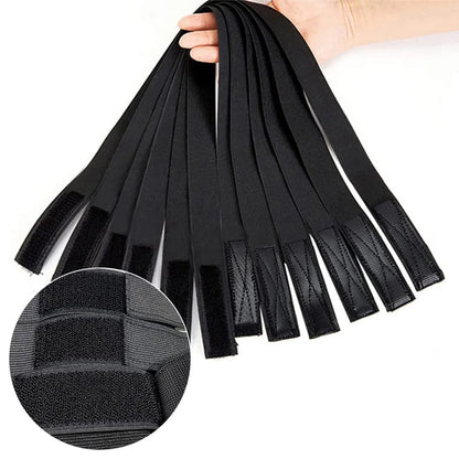 5PCS Wig Band For Edges Melt Band For Lace Wigs Adjustable Magic Sticker Edge Slayer Band 3cm Width Elastic Band