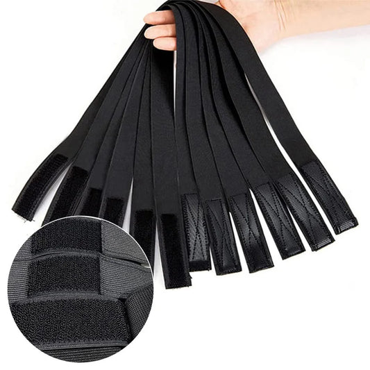 5PCS Wig Band For Edges Melt Band For Lace Wigs Adjustable Magic Sticker Edge Slayer Band 3cm Width Elastic Band