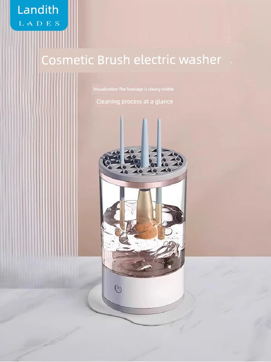 Lades Quick-Drying Makeup Brush Rechargeable Automatic Cleaning