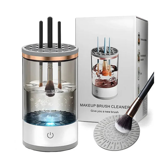 3 In 1 Makeup brush cleaner USB plug-in lazy electric makeup brush cleaner Makeup brush washing and drying machine