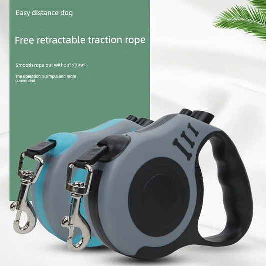 Automatic Telescopic Dog Leash Adjustable Dog Chain Pet Hand Holding Rope Explosion-Proof Cat Collar Walking Dog Durable