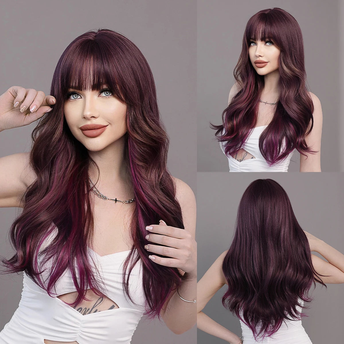NAMM Barbie Wig Long Blonde Wigs For Women Popular Synthetic Wig for Daily Cosplay Halloween High Density Hair