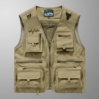2024 New Spring, Autumn, and Summer Versatile Items in Stock, Fashionable and Trendy Wearing Vests, Jeep Men's Wear, Shopping an