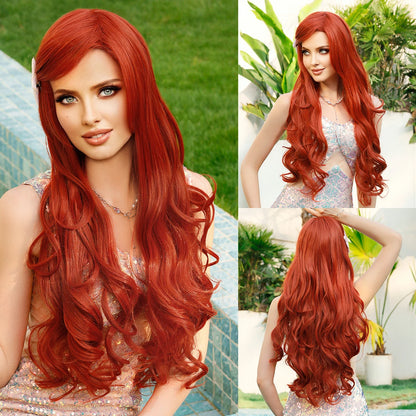 NAMM Barbie Wig Long Blonde Wigs For Women Popular Synthetic Wig for Daily Cosplay Halloween High Density Hair