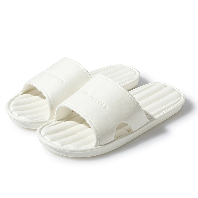 New Slippers Women Summer Beach Sandals Bathroom Home Non slip EVA Floor Flat Shoes Suitable Indoor and Outdoor