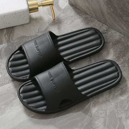 New Slippers Women Summer Beach Sandals Bathroom Home Non slip EVA Floor Flat Shoes Suitable Indoor and Outdoor
