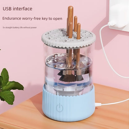 New Arrival Electric Scrubber Makeup Brush Automatic Cleaning Device Quick Wash Cleaning Beauty Blender Powder Puff Powder Cleaning Appliance