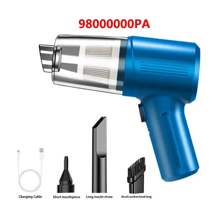 [Rechargeable Handheld Car Vacuum] Portable car vacuum cleaner rechargeable handheld car vacuum cleaner, wireless vacuum cleaner