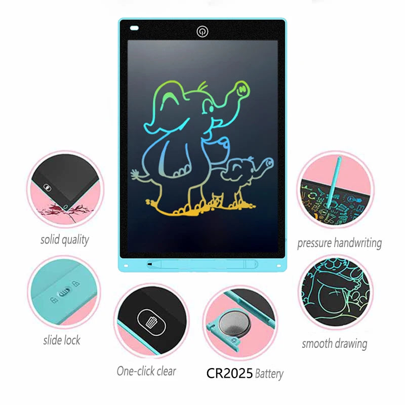 10 in Electronic LCD Writing Board , Children's Writing Board,Gifts for CHILDREN'S Birthdays, Halloween, Christmas, and Easter