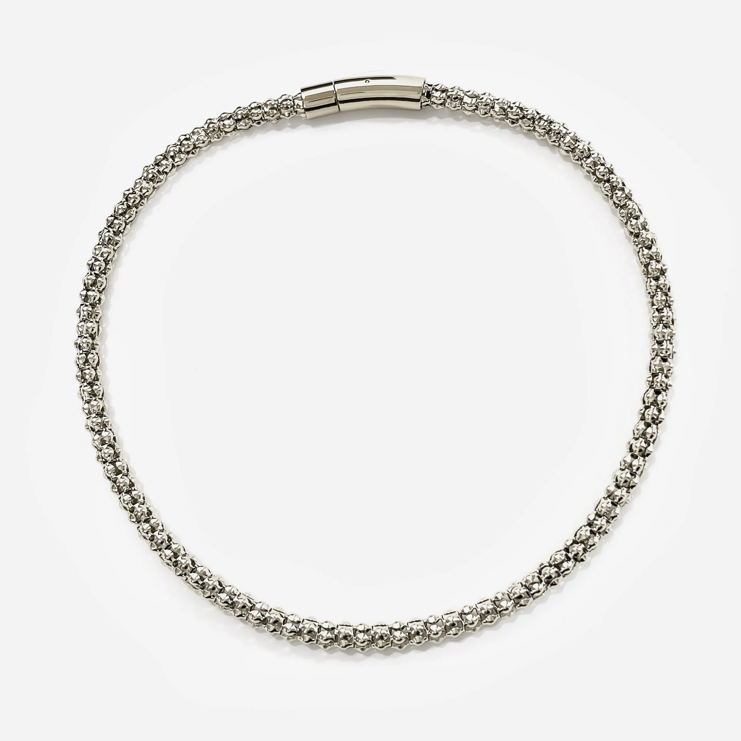 Peri'sbox Statement Stainless Steel Hollow Choker Necklace for Women Men Hip-Hop Gold Color Clavicle Chain Fashion Jewelry Party