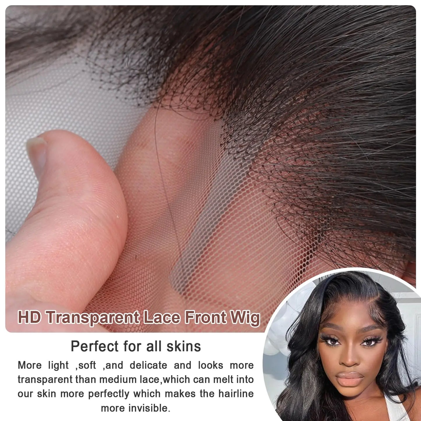 30 40 Inch 13x4 Body Wave Lace Front Human Hair Wigs 13x6 HD Transparent 200 Density Lace Frontal Wig Brazilian Hair For Women