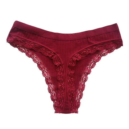 4Pcs/Set Cotton Panties Women G-string Female Underpants Sexy Lingerie M-XL Soft Seamless Underwear Low Waist Panties Intimates