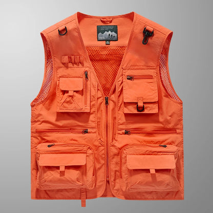2024 New Spring, Autumn, and Summer Versatile Items in Stock, Fashionable and Trendy Wearing Vests, Jeep Men's Wear, Shopping an